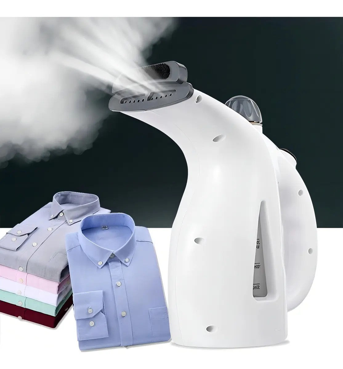 PLANCHA A VAPOR VERTICAL 4 EN 1 - LIMPIADORA VAPORIZADORA DE MANO - SAUNA FACIAL