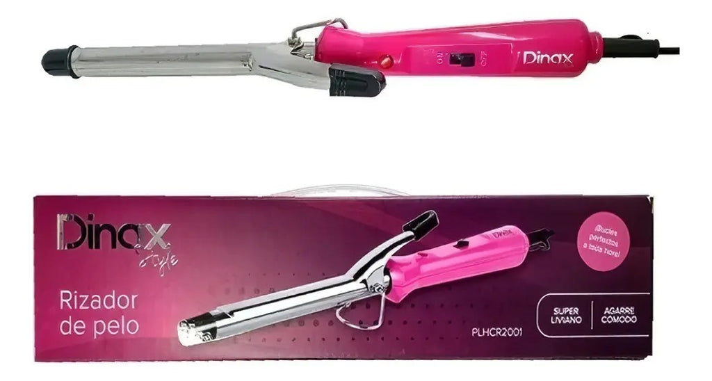 Rizador de Pelo y Buclera Dinax 30W PLHCR2214
