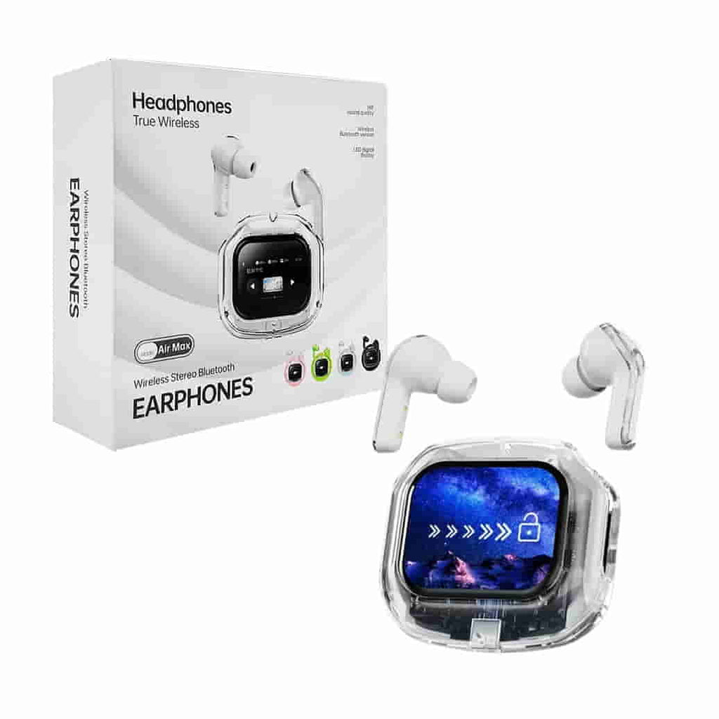 Auriculares Inalámbricos Bluetooth con Pantalla Táctil Touch Aura21 ANC+ENC
