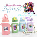 Botella Termo Hoppy Infantil K-Pop 500ml Doble Pico