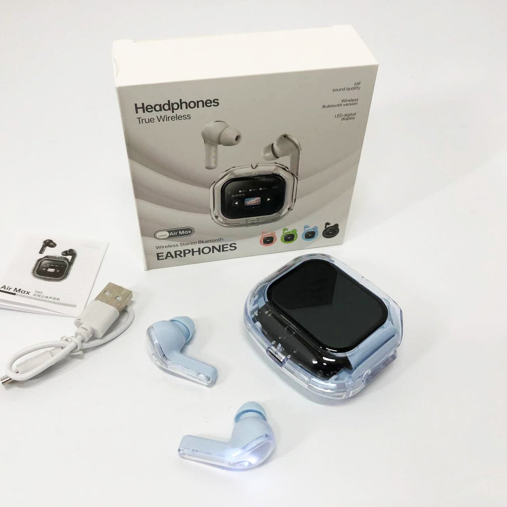 Auriculares Inalámbricos Bluetooth con Pantalla Táctil Touch Aura21 ANC+ENC