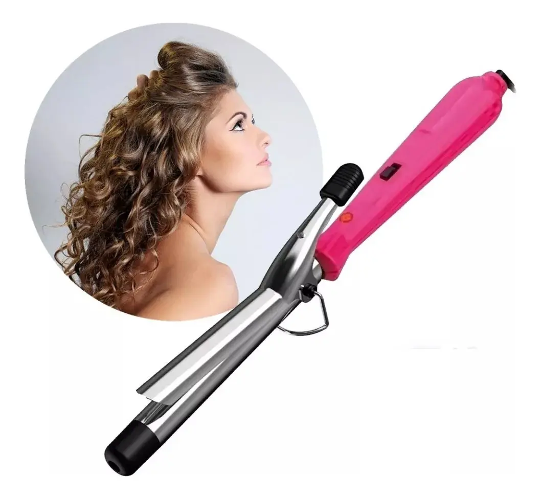 Rizador de Pelo y Buclera Dinax 30W PLHCR2214