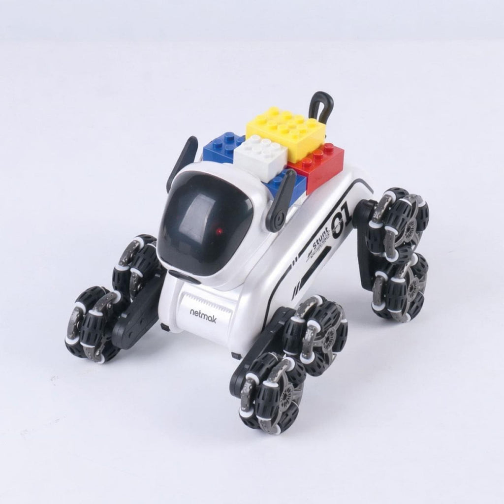 Perro Robot Acrobático Inteligente con Control Remoto Netmak NM-ROBOT