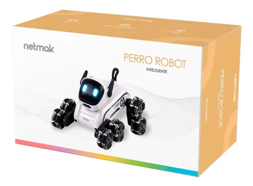 Perro Robot Acrobático Inteligente con Control Remoto Netmak NM-ROBOT